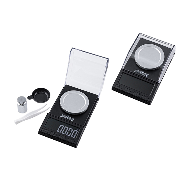 Scale 0,001-50g, LCD large display, high precision, overload indication